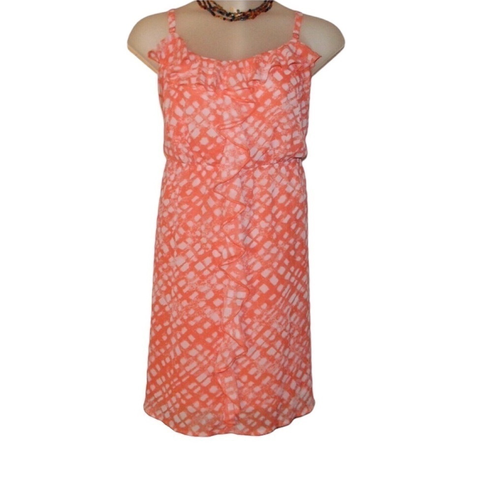 LANE BRYANT Ruffled Midi Dress
